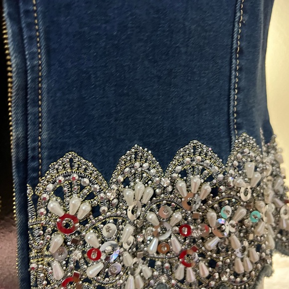 Luxe Moda Jacket Dk. Blue - Picture 3 of 7